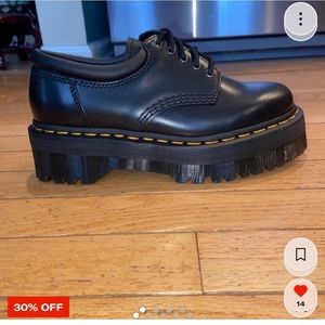 Dr martens 8053 quad black oxfords in polished leather size 7//SOLD